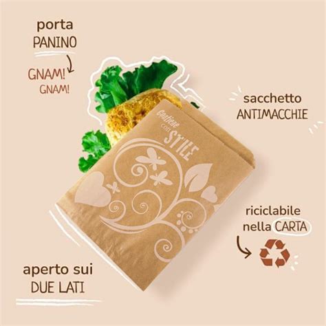 sacchetti per panini da asporto